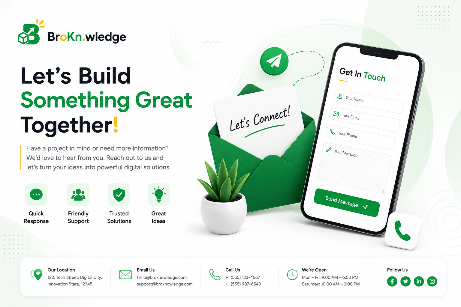 banner of contact us page of broservices