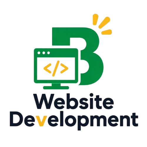 image to showing website development