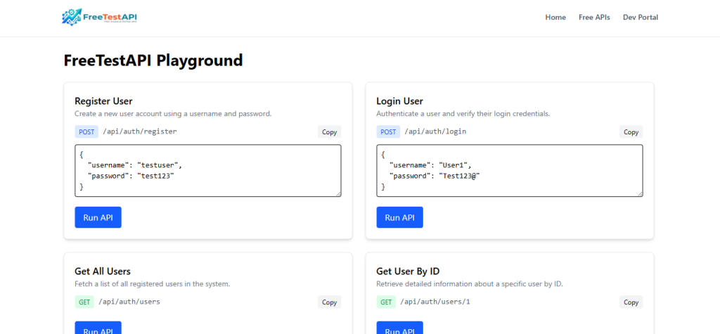 image of freetestapi